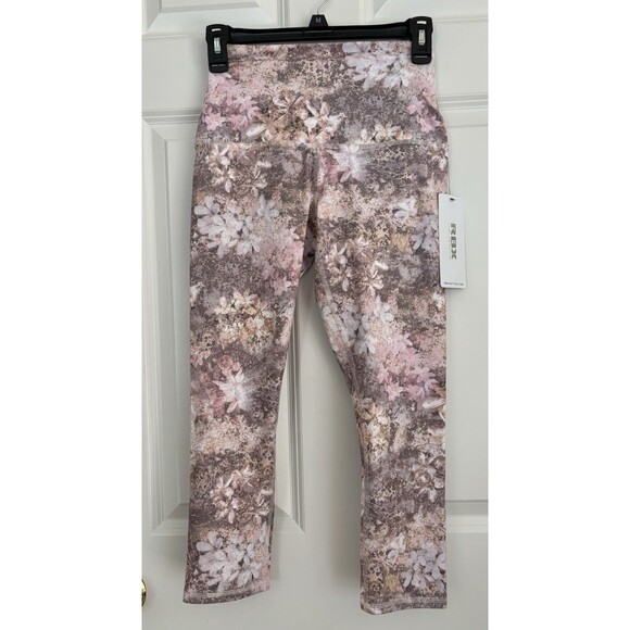 RBX Pants - RBX Active High Waist Leggings Size Small Peach Tech Flex Workout Pants Capri
